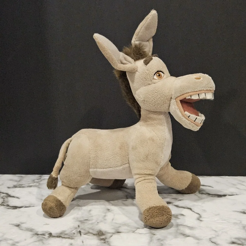 DreamWorks Shrek Baby Ogre & Donkey Plush‎ Bundle 2010 Stuffed Animals